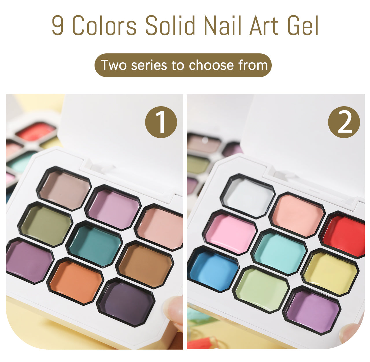 PANSYTRACY Nail Art DIY Oil Painting UV Gel 9 Colors - PANSYTRACY
