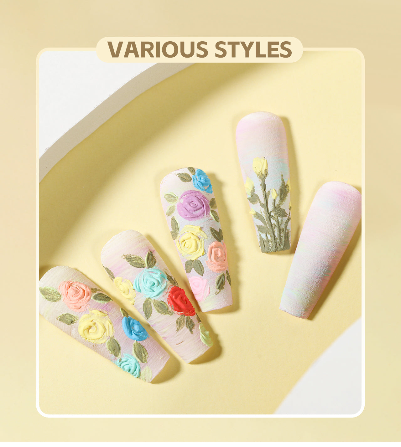 PANSYTRACY Nail Art DIY Oil Painting UV Gel 9 Colors - PANSYTRACY