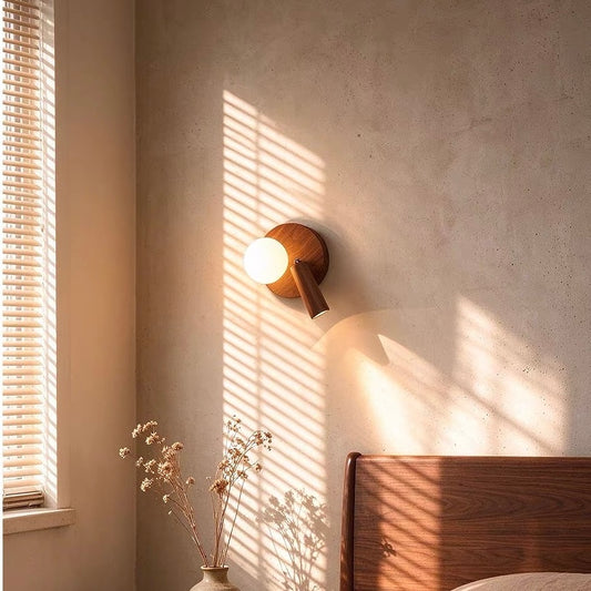 Wooden Accent Wall Sconce – A Softer Kind of Glow