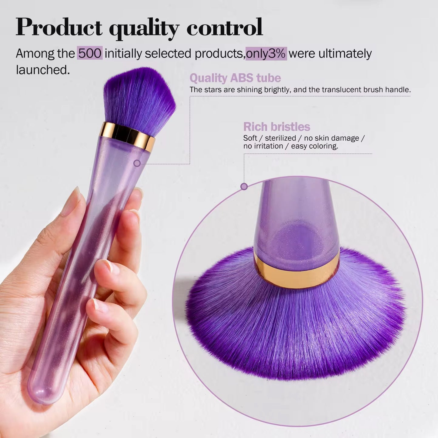 15Pcs Face Makeup Tool Set