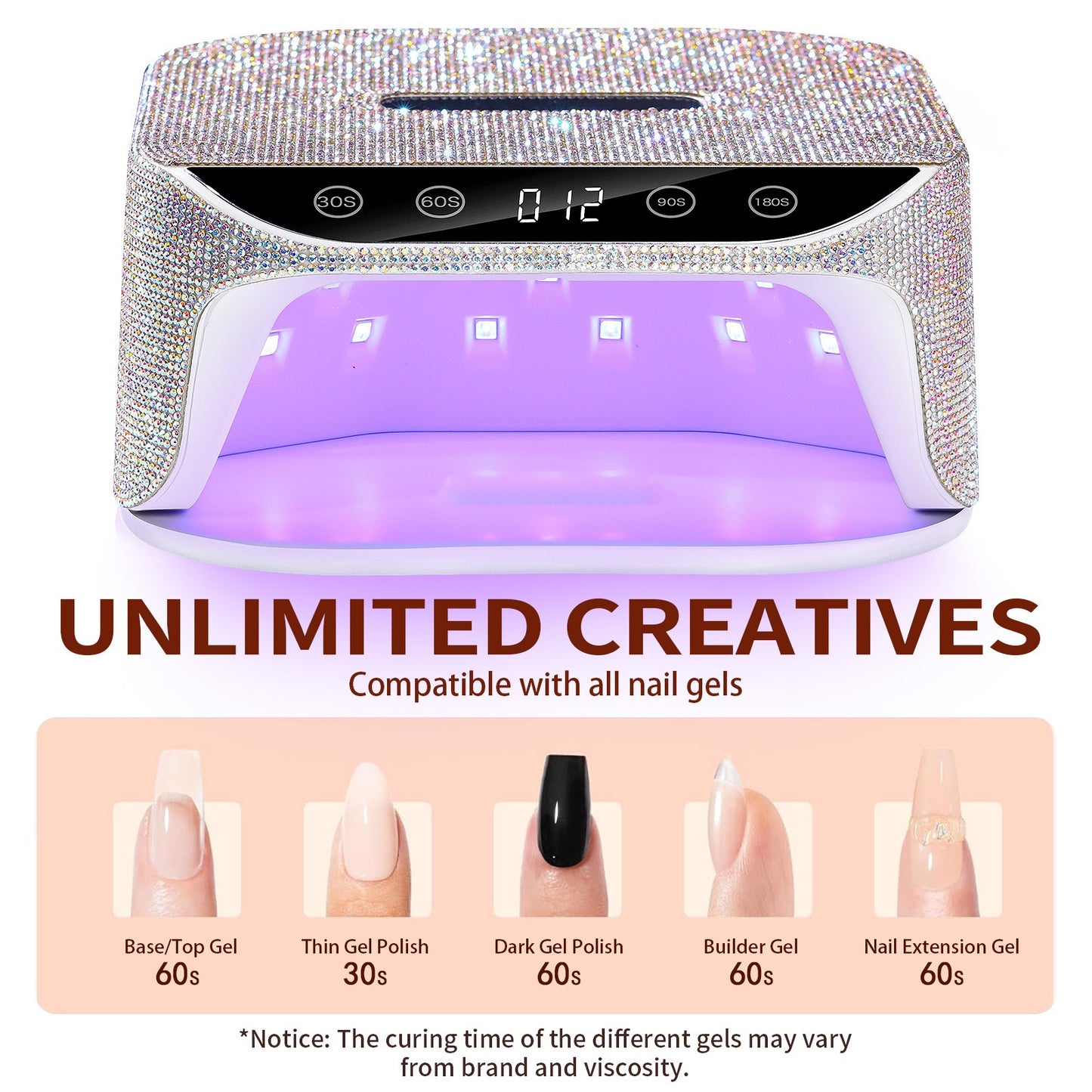 Diamond Nail Lighting Machine - Pansytracy
