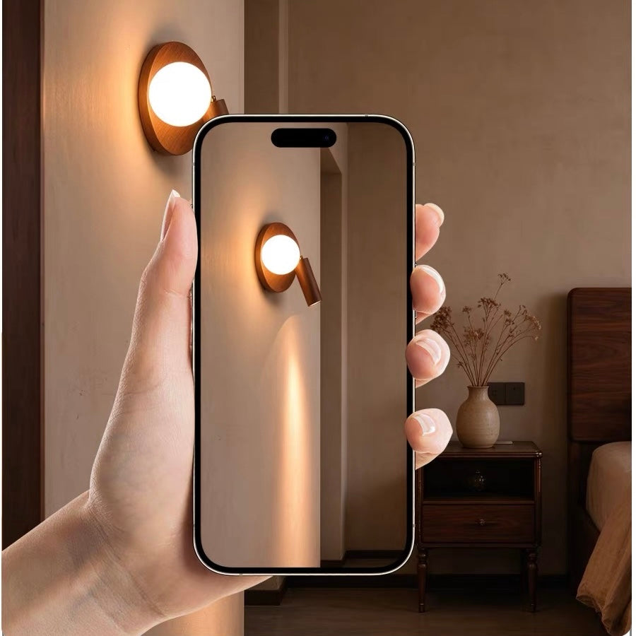 Wooden Accent Wall Sconce – A Softer Kind of Glow