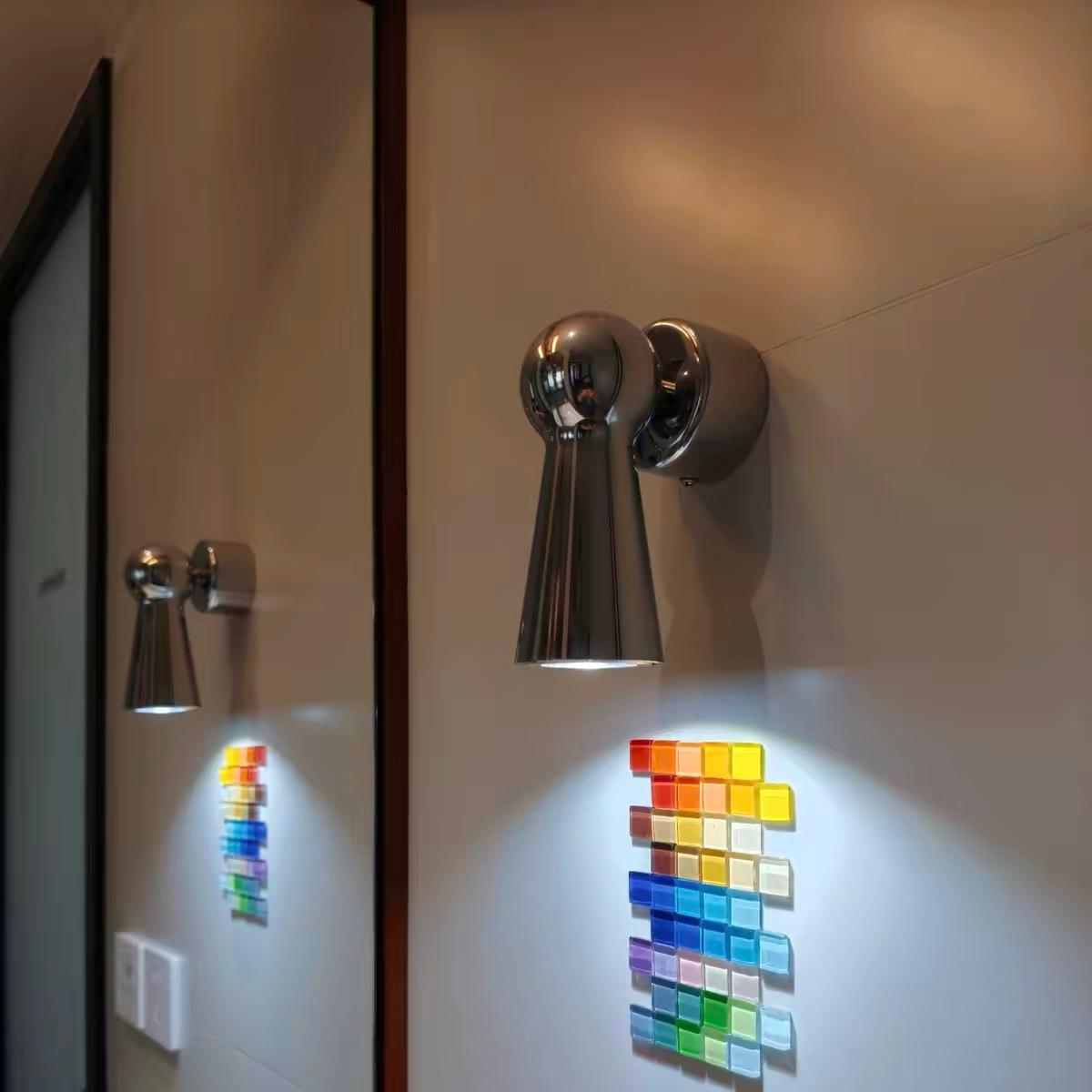 Sculptural Modern Wall Light