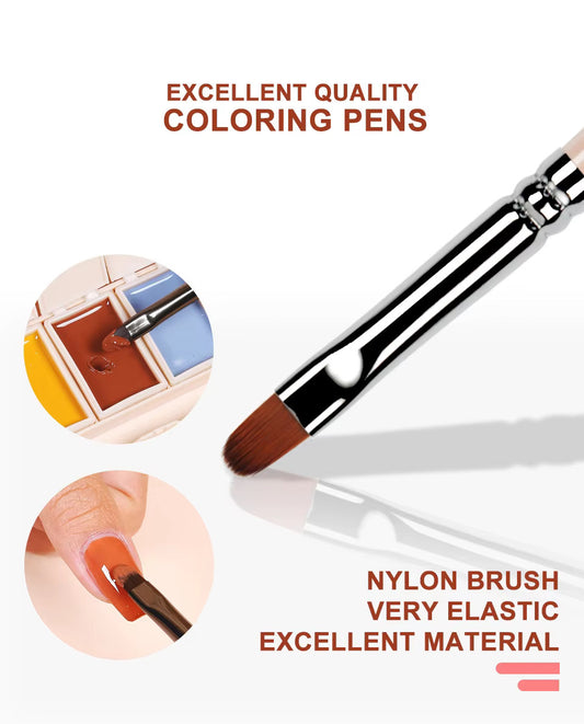 6 Colors Nail Gel Polish - PANSYTRACY