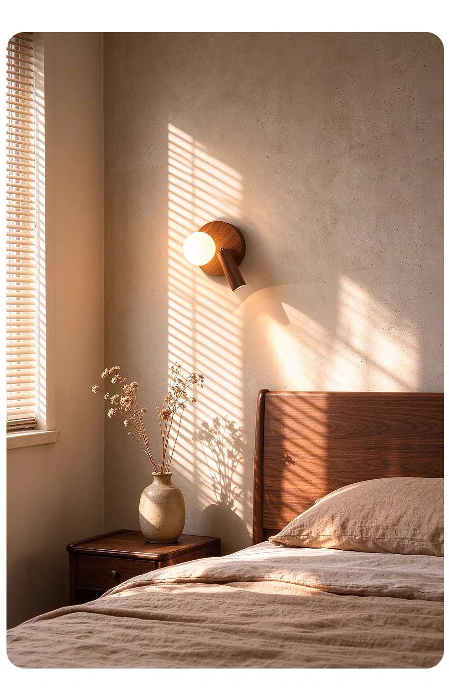 Wooden Accent Wall Sconce – A Softer Kind of Glow
