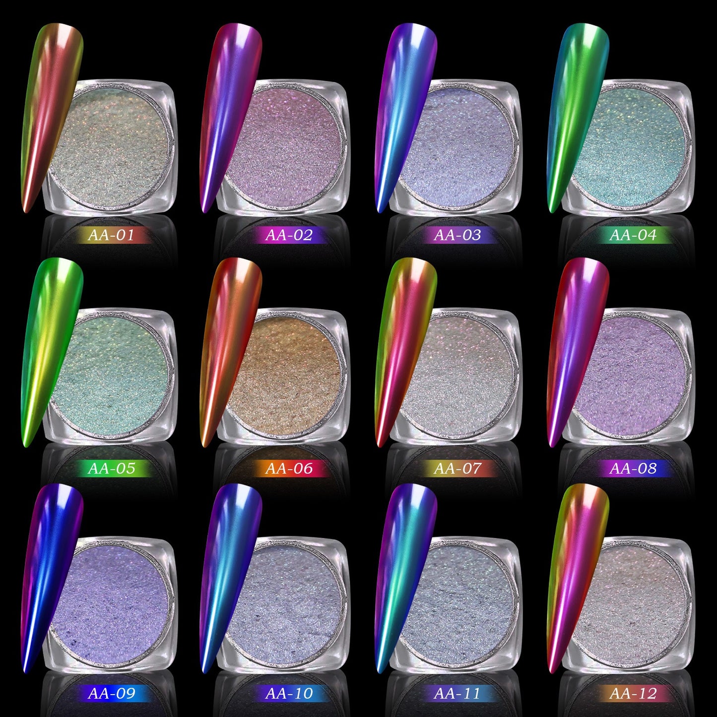 PANSYTRACY Magic Mirror Powder Optical Color Change - Pansytracy