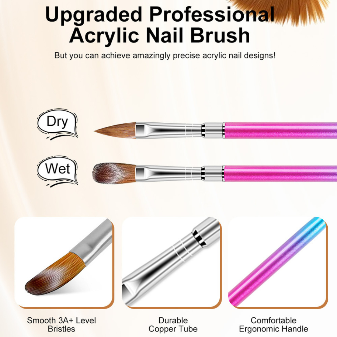 5 PCS Nail Brush Set - Pansytracy