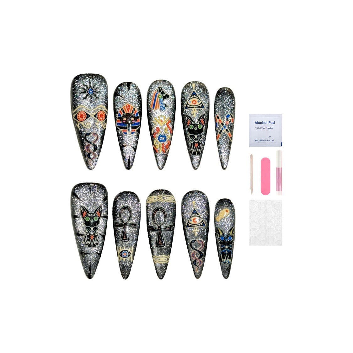 PANSYTRACY Press-on nails