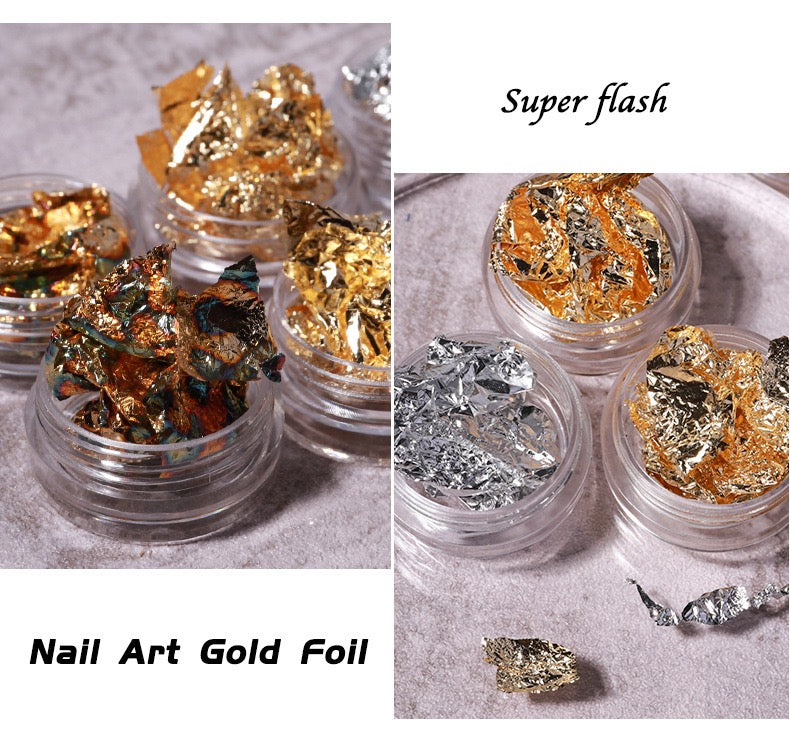 PANSYTRACY NailArt Gold Foil - Pansytracy