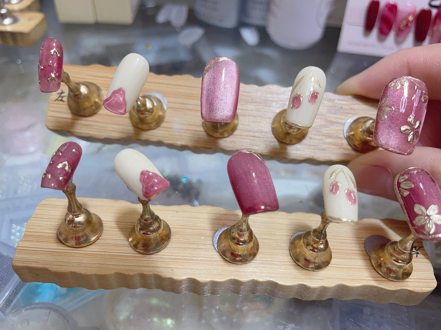 PANSYTRACY Pure Handmade Wearable Nails