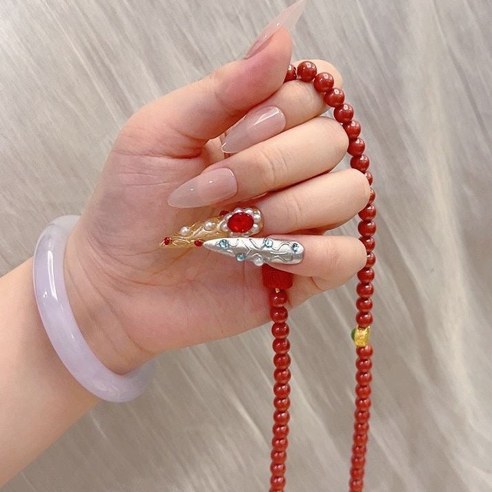 Palace Ruby Sapphire Elegant Country Style Wearing Armor - Pansytracy