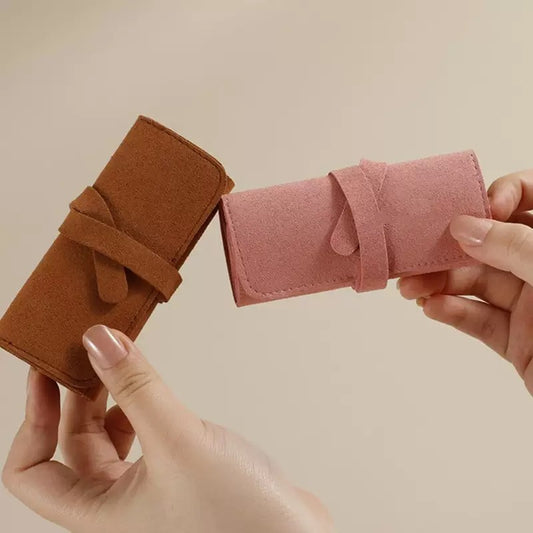 Portable Multi-Function Jewelry Roll-Up Bag