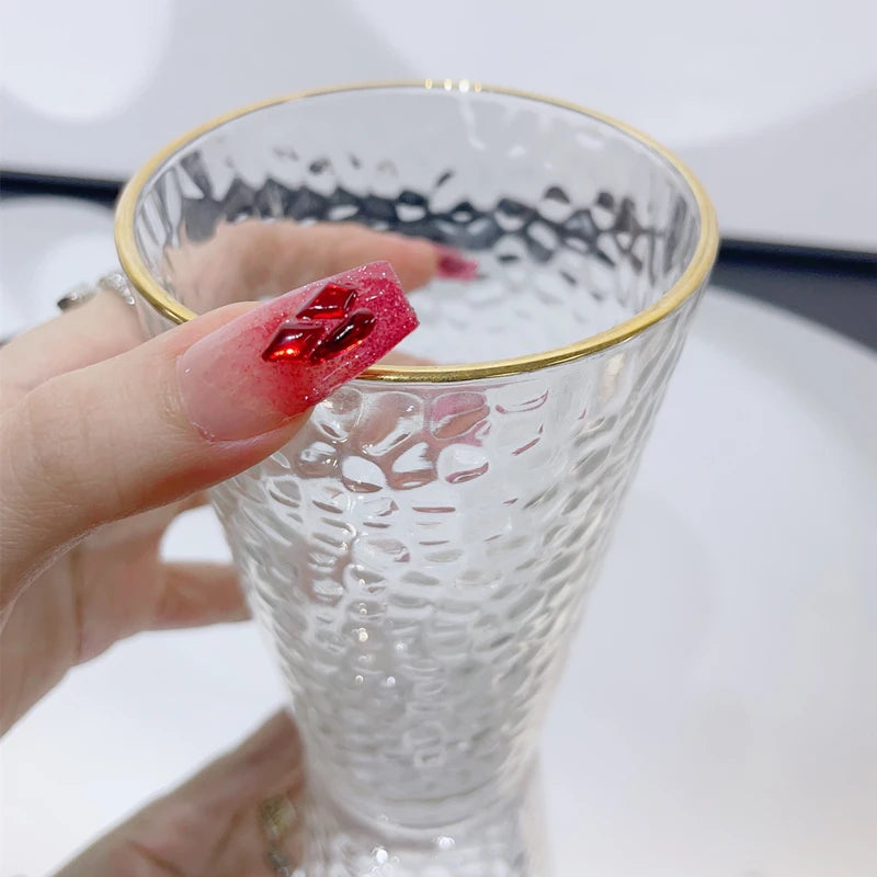 Handmade Fake Nails Press on Luxury False Nails Full Cover Square - Pansytracy
