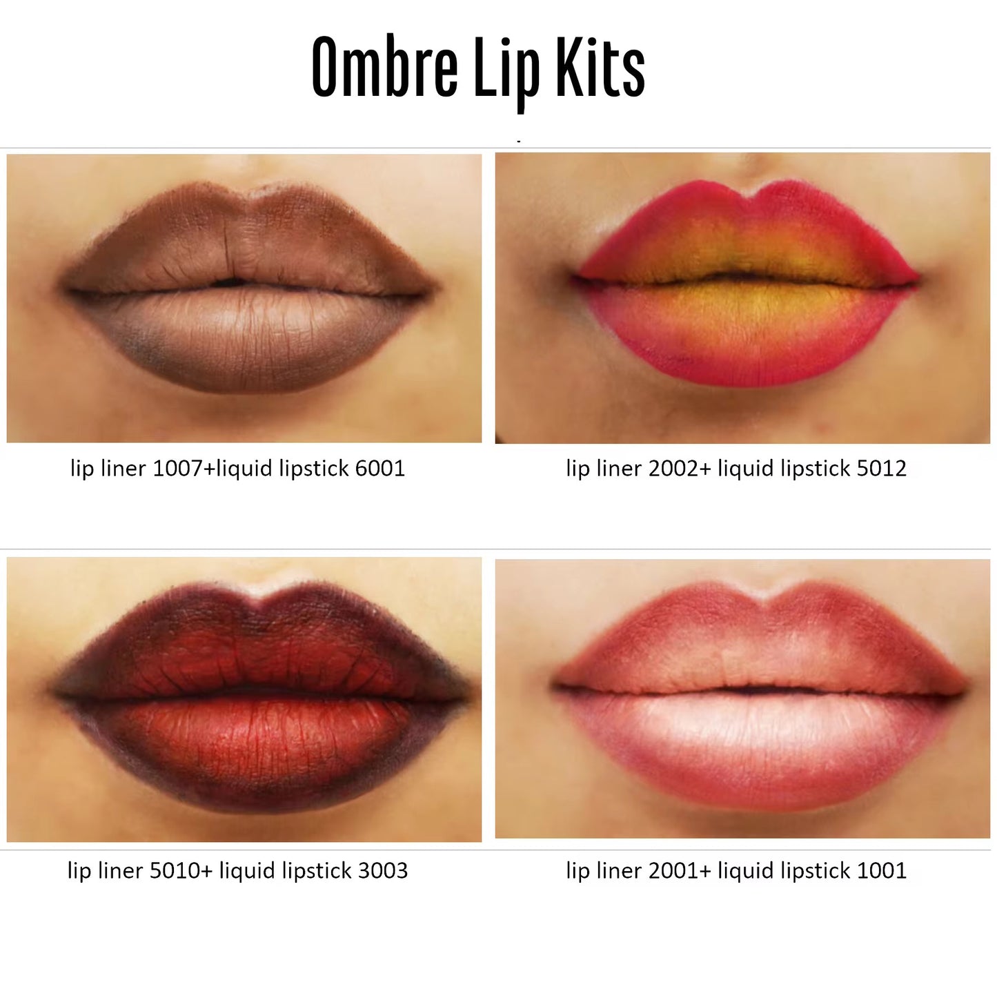 Waterproof lipstick gift set