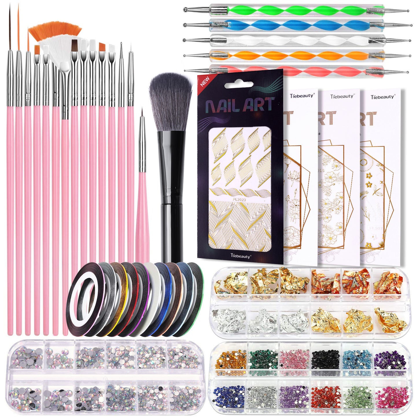 DIY Nail Painting Pen Nail Drill Tool Set - Pansytracy