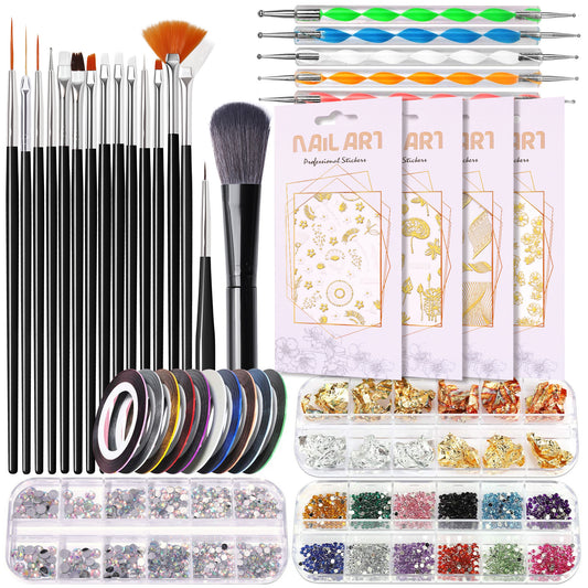 DIY Nail Painting Pen Nail Drill Tool Set - Pansytracy