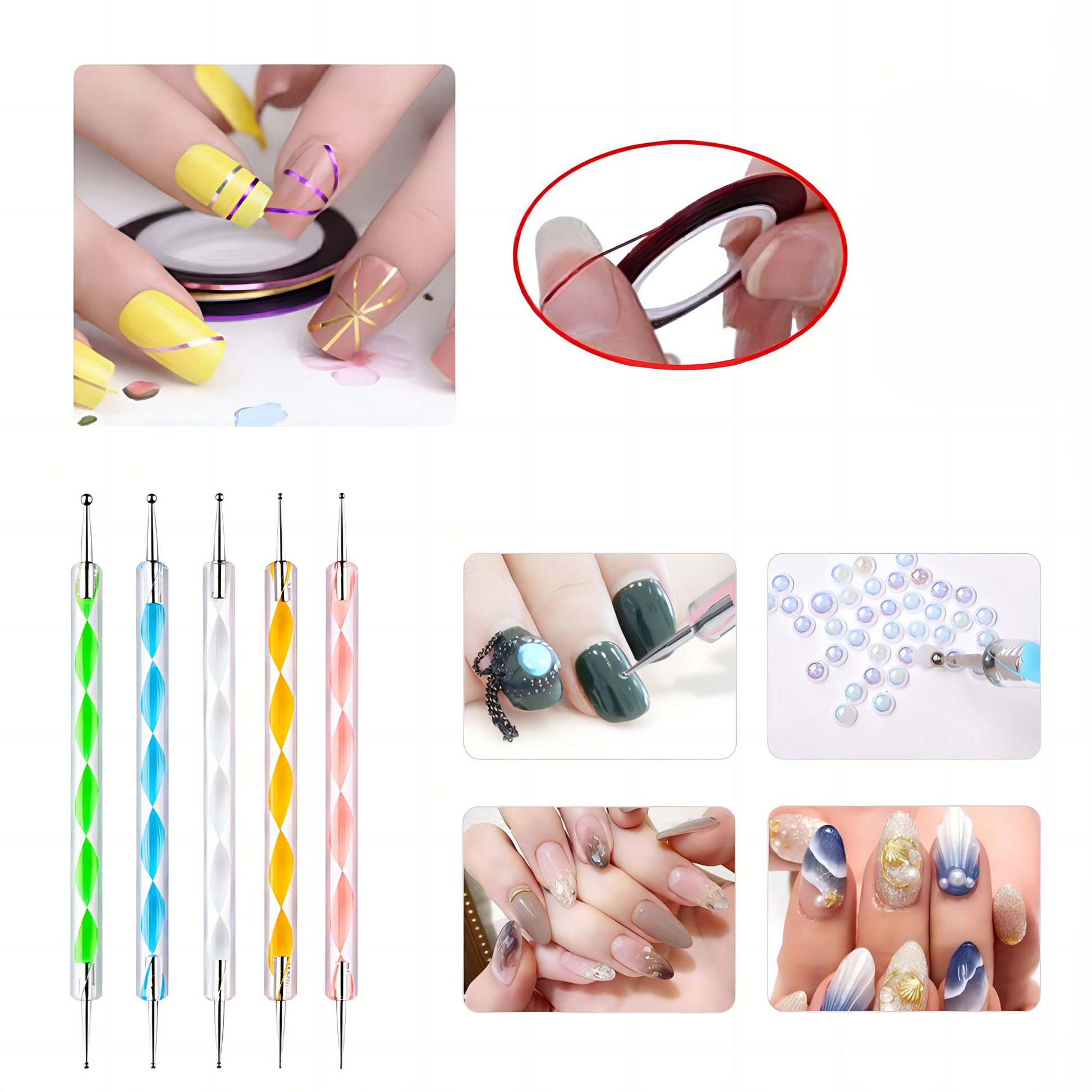 Nail Art Tools Set - Pansytracy