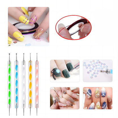 Nail Art Tools Set - Pansytracy