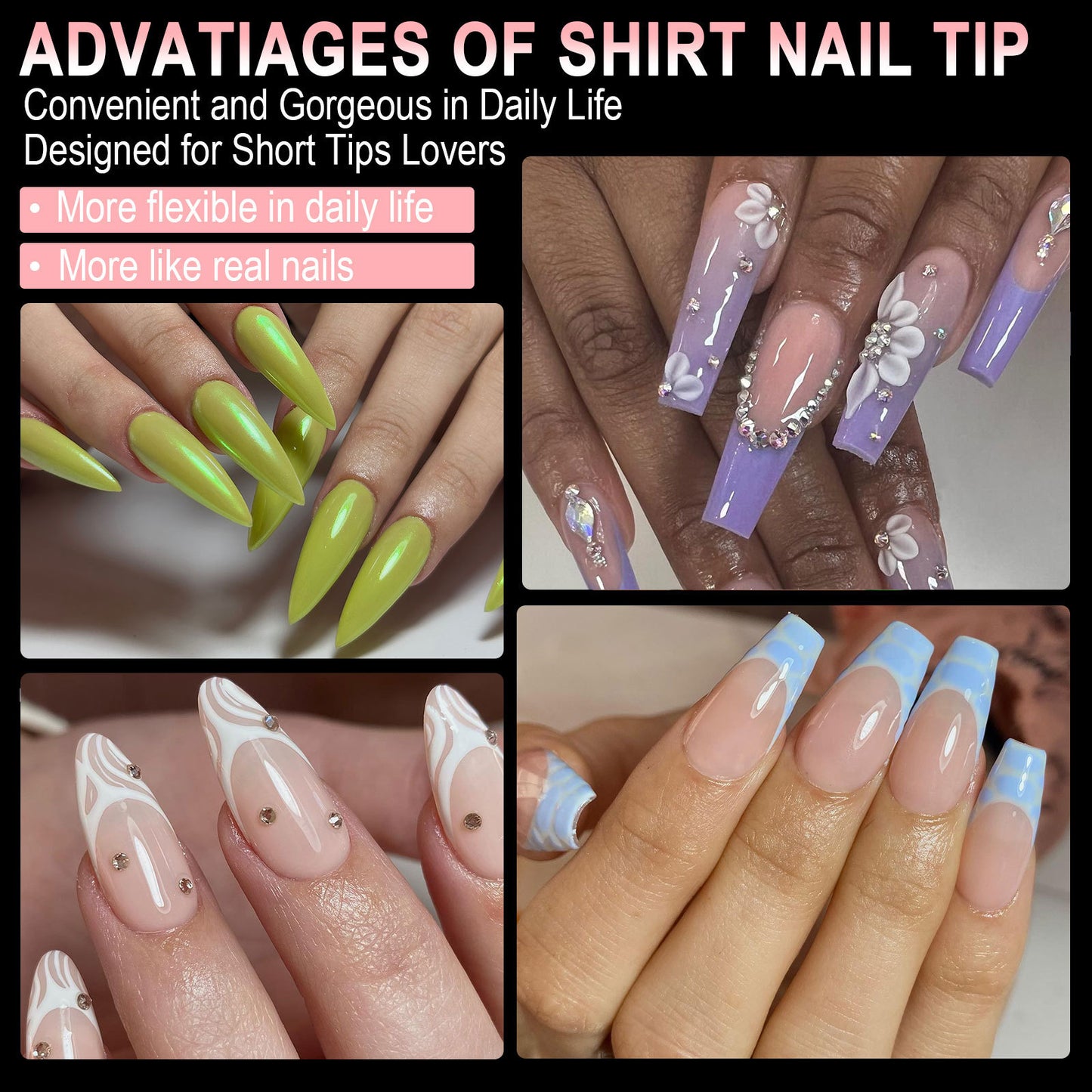 Nail Extensions - Pansytracy