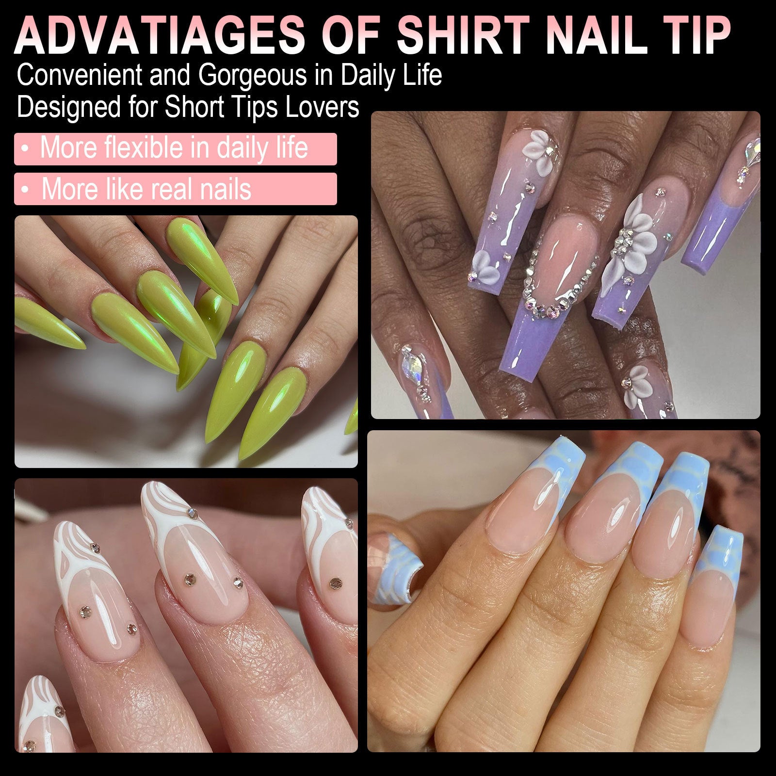 Nail Extensions - Pansytracy