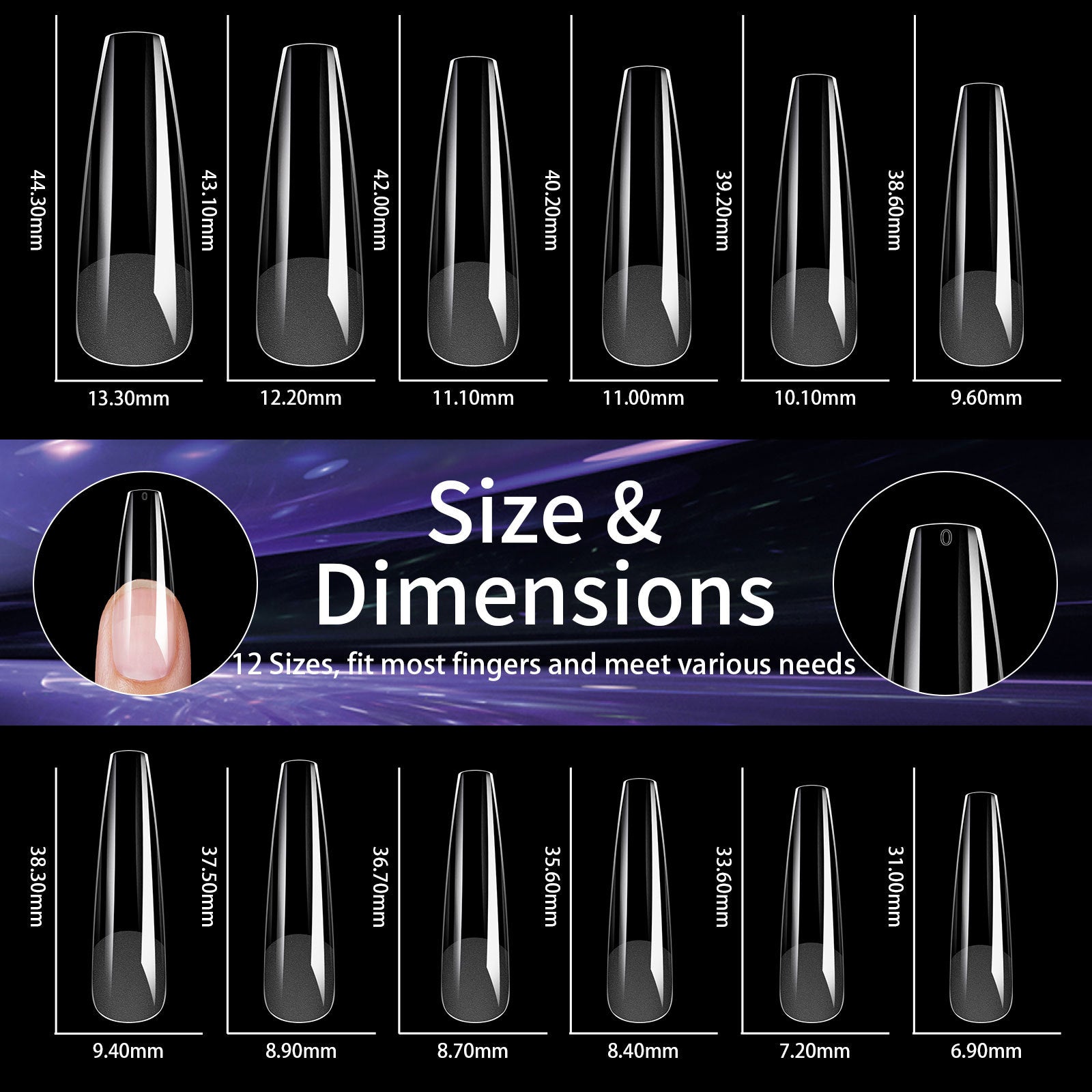 Nail Extensions - Pansytracy
