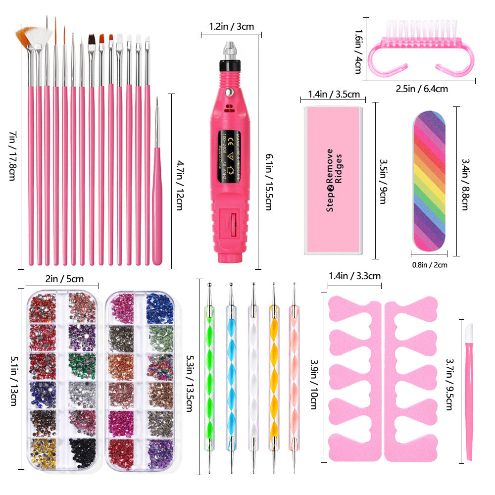 Nail Art Tools Set - Pansytracy