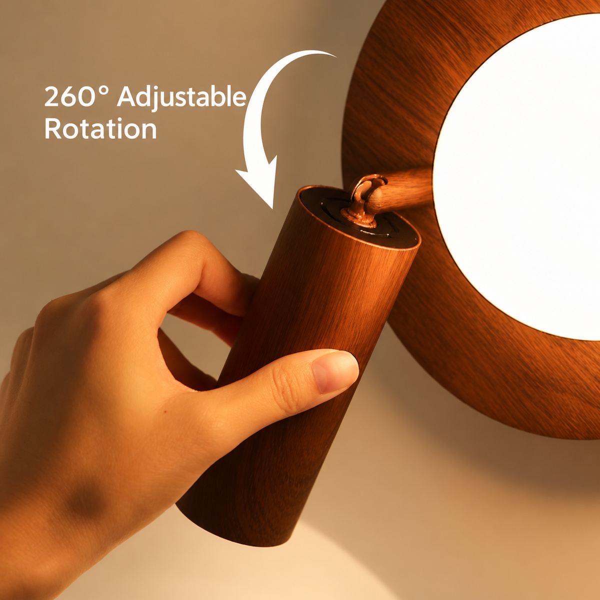 Wooden Accent Wall Sconce – A Softer Kind of Glow