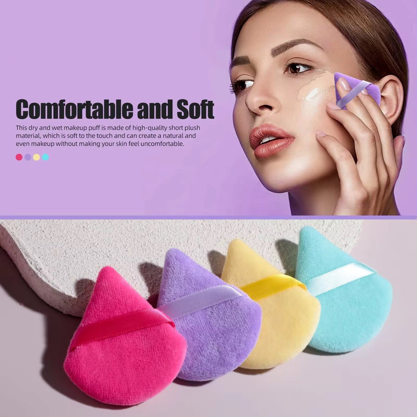 20Pcs Powder Puff Face Makeup Tools