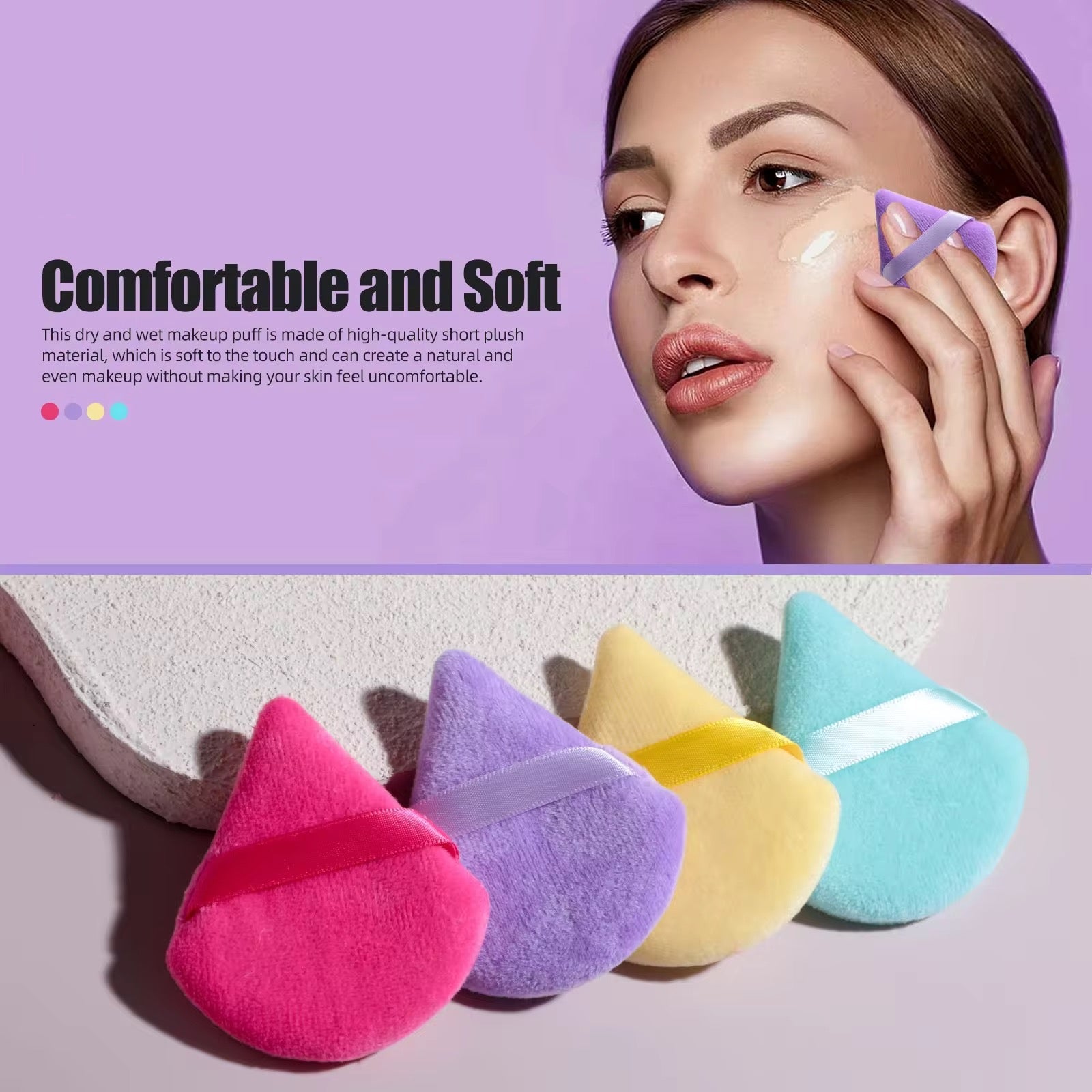 20Pcs Powder Puff Face Makeup Tools