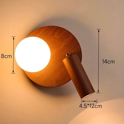 Wooden Accent Wall Sconce – A Softer Kind of Glow