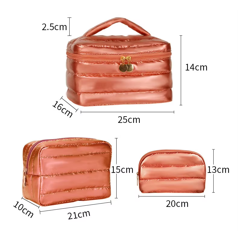 3 Sets Cosmetic Bag Waterproof
