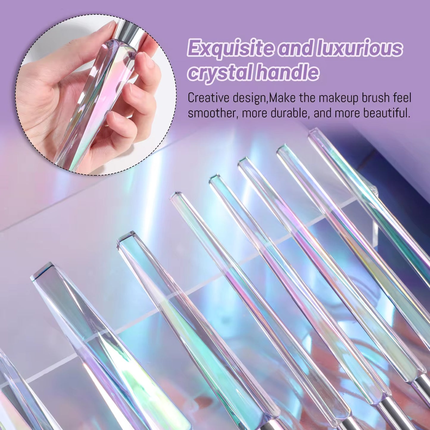 41Pcs Makeup Tool Set with Facial Makeup Accessories - PANSYTRACY