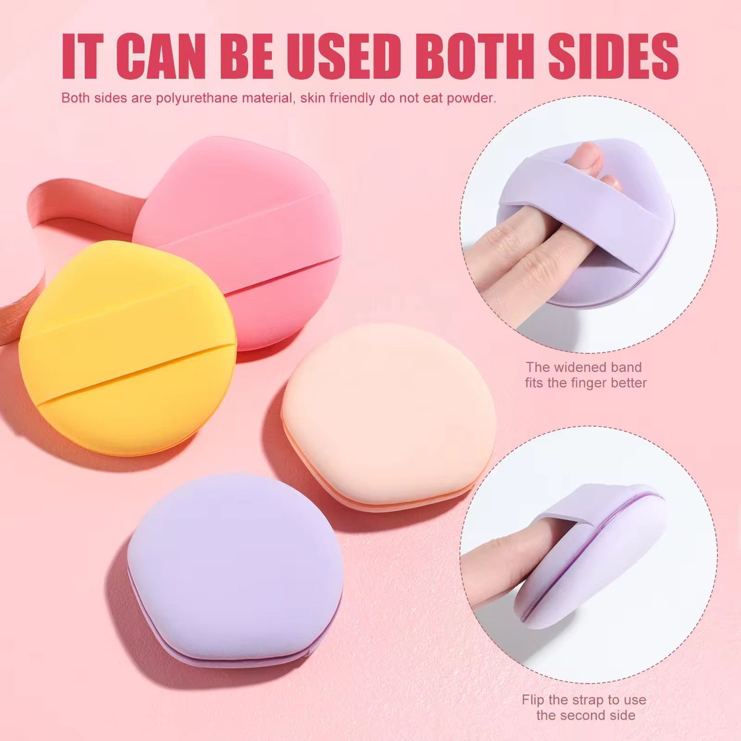4Pcs Air Cushion Makeup Sponge