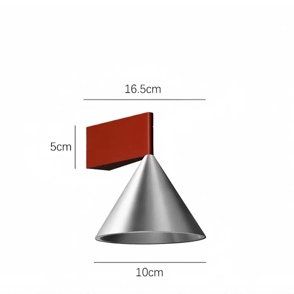 Geometric Cone Wall Sconce