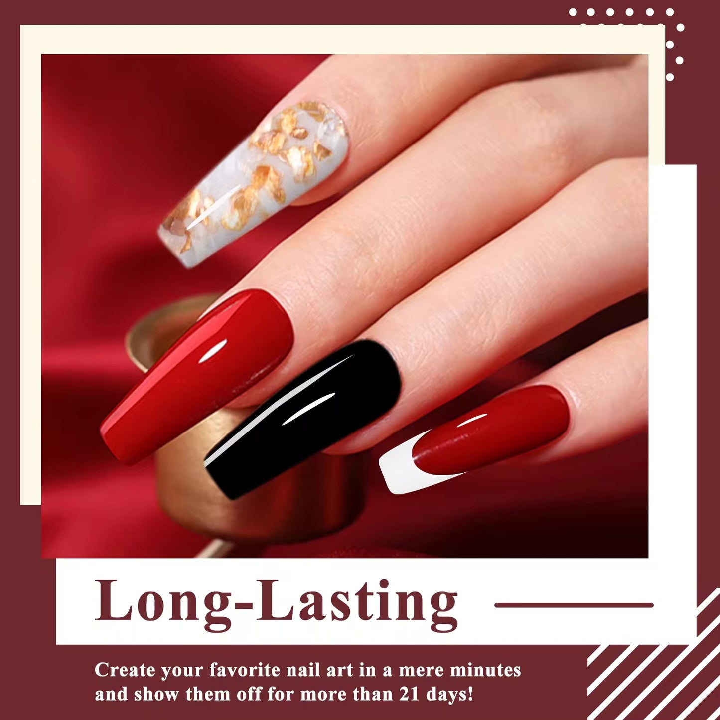 6 Colors Nail Gel Polish - PANSYTRACY