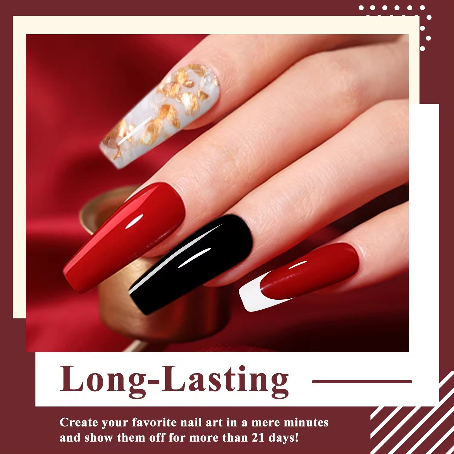 6 Colors Nail Gel Polish - PANSYTRACY