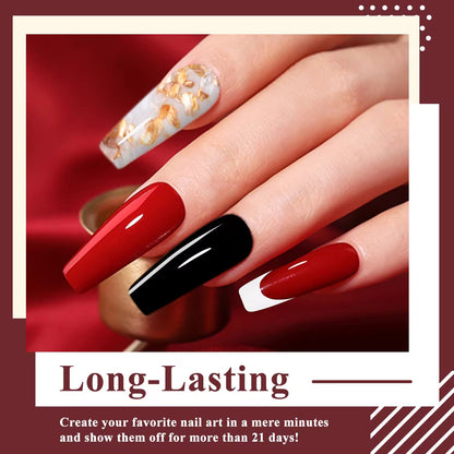 6 Colors Nail Gel Polish - PANSYTRACY