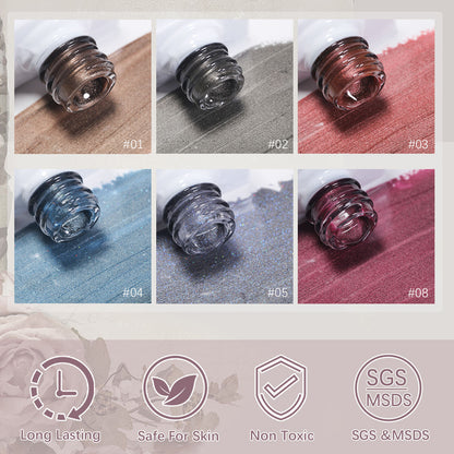 9colors 15ml Wide Cat Eye Gel Resin UV/LED Super Shining Magnetic Gel Set - PANSYTRACY