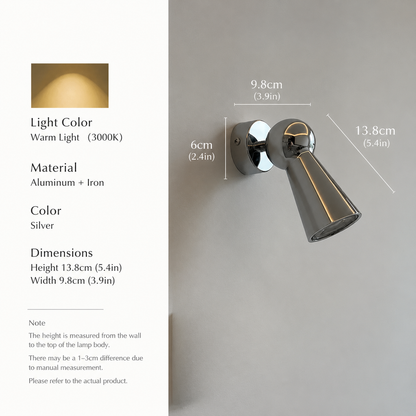 Sculptural Modern Wall Light