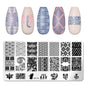 Nail Art Stamp Templates Stainless Steel Image - Pansytracy