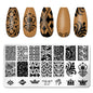 Nail Art Stamp Templates Stainless Steel Image - Pansytracy
