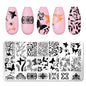 Nail Art Stamp Templates Stainless Steel Image - Pansytracy