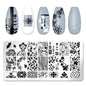 Nail Art Stamp Templates Stainless Steel Image - Pansytracy