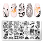 Nail Art Stamp Templates Stainless Steel Image - Pansytracy