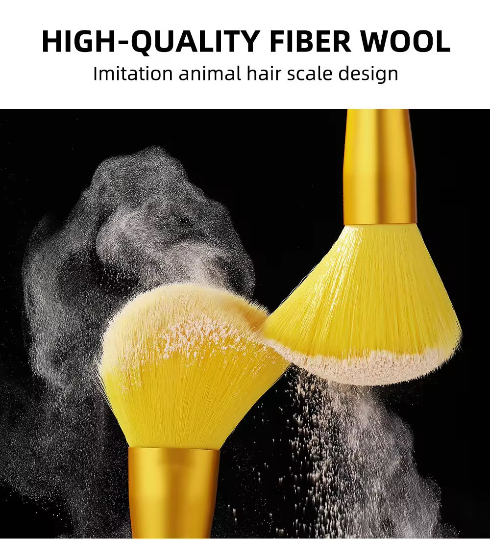 Colorful Rainbow Makeup Brush Set - PANSYTRACY