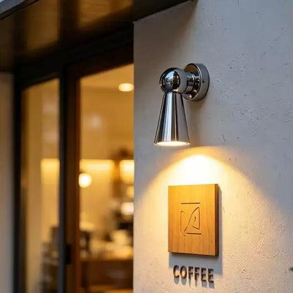 Sculptural Modern Wall Light