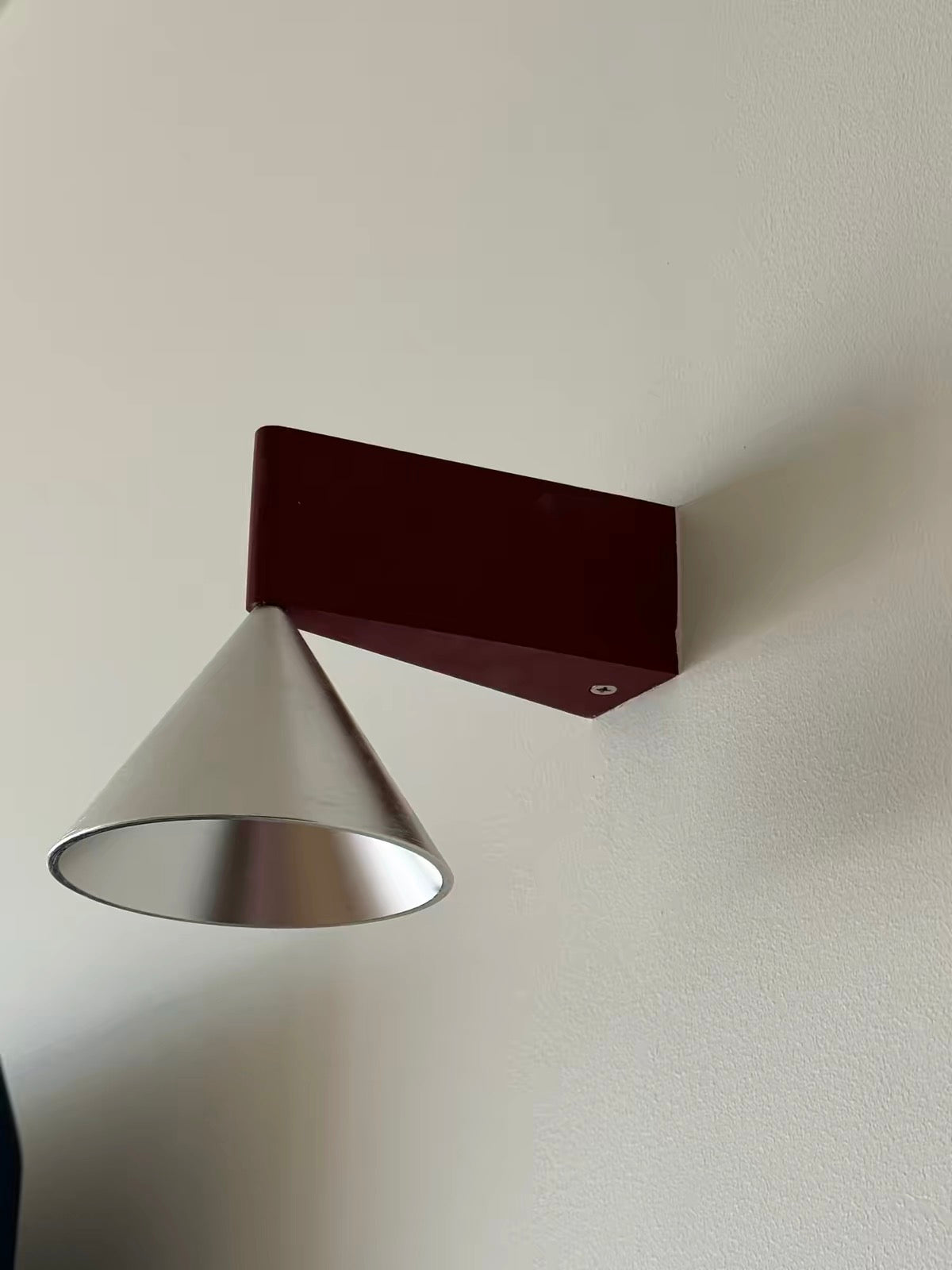 Geometric Cone Wall Sconce