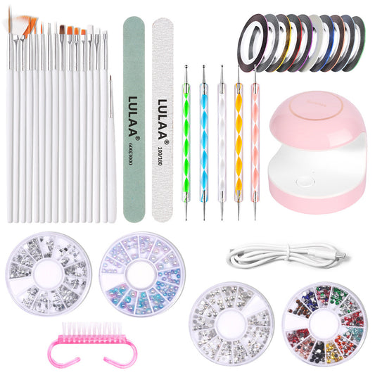 Nail Art DIY Kit Nail Art Pen Nail Decoration Nail Art Lights - Pansytracy