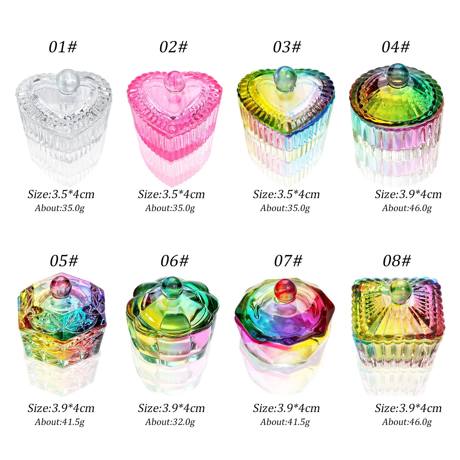Aurora Dazzle Nail Art Crystal Cup - Pansytracy