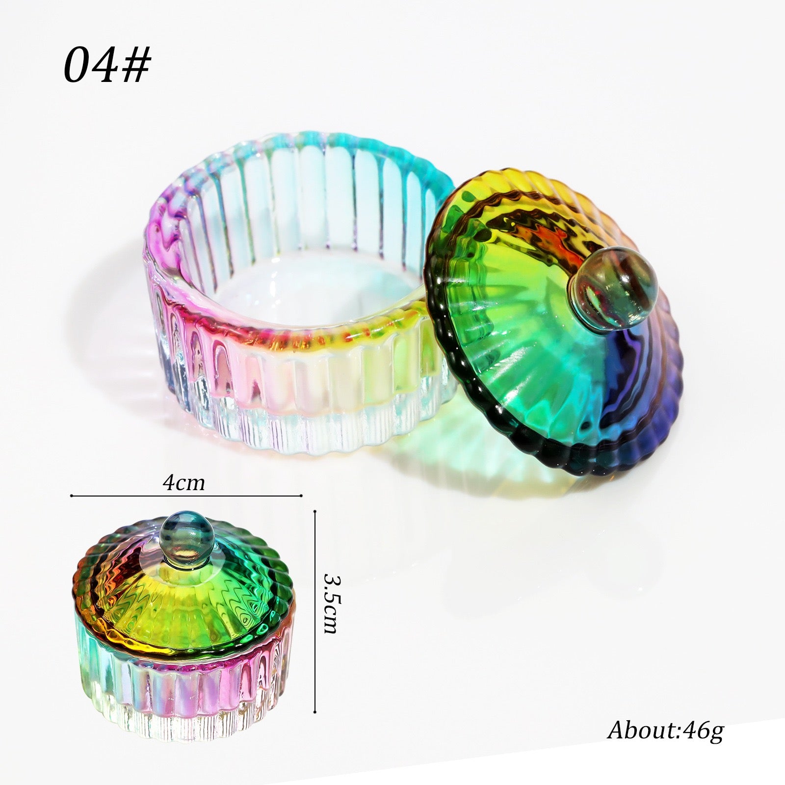 Aurora Dazzle Nail Art Crystal Cup - Pansytracy
